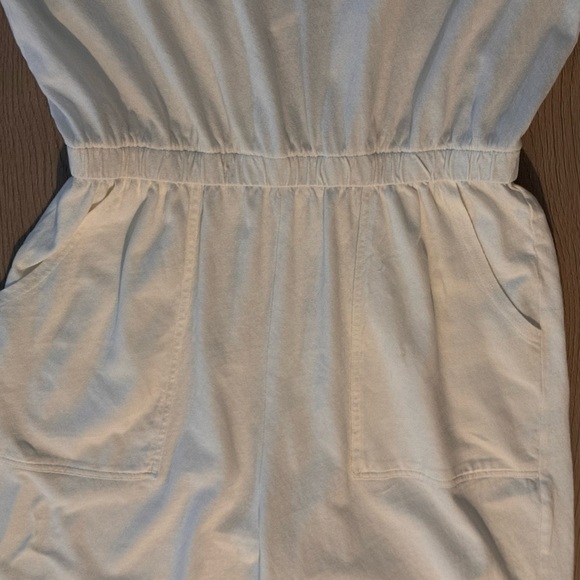 Free People “Free-Est” Frankie One-Piece Jumpsuit Size Large Color: Cream. - Picture 7 of 11